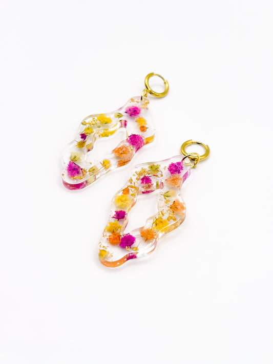 Fleur de Soleil Organic Earrings