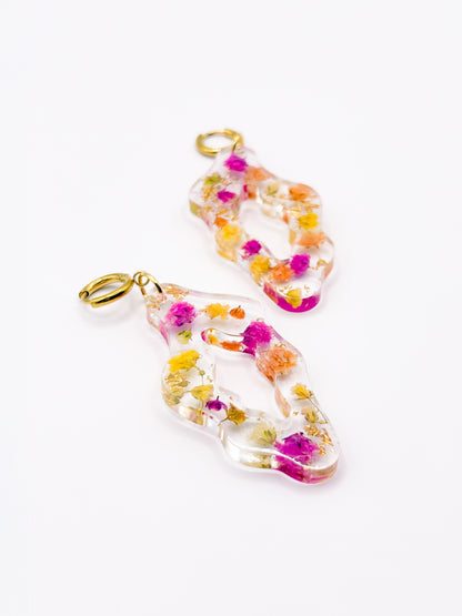 Fleur de Soleil Organic Earrings