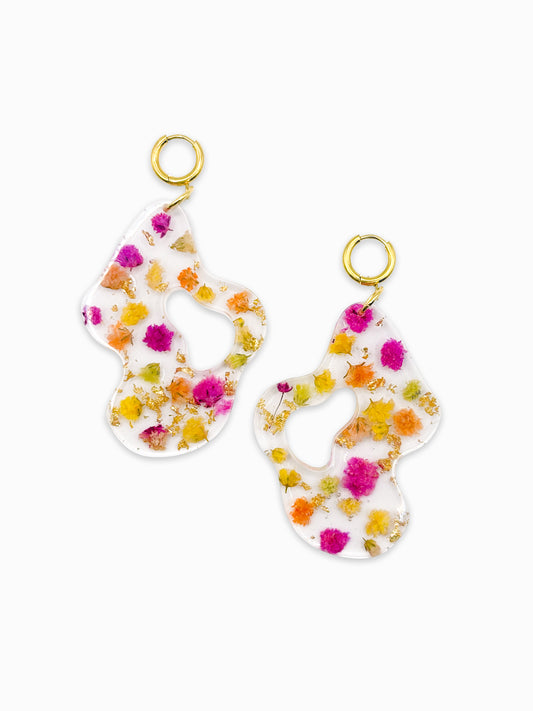 Fleur de Soleil Organic Earrings