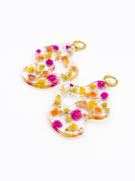 Fleur de Soleil Organic Earrings