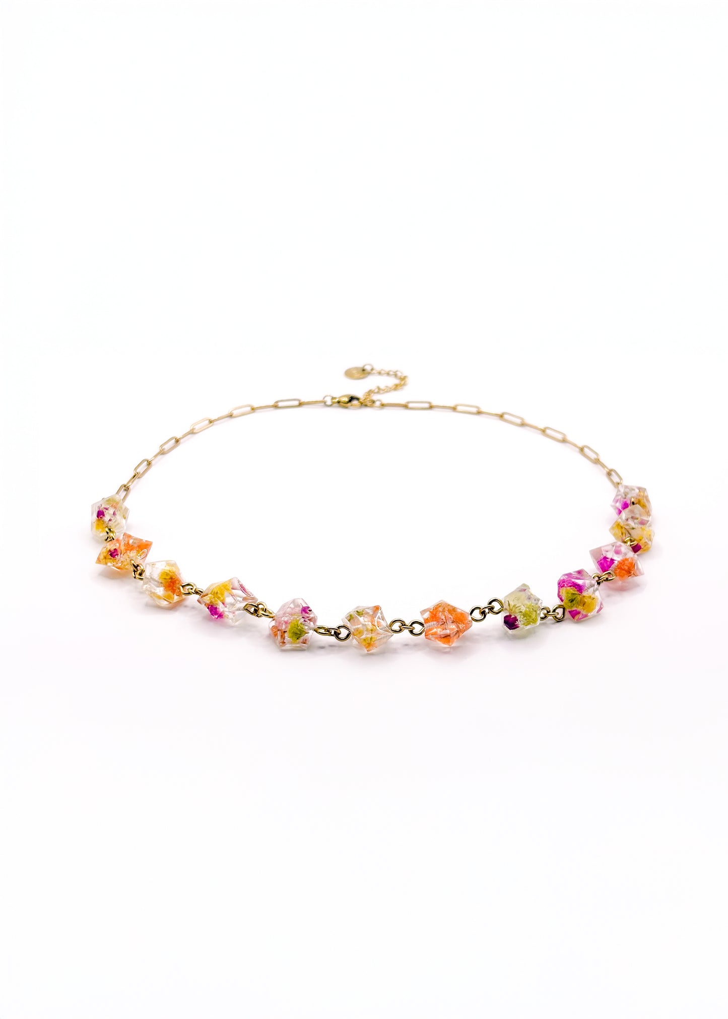 Fleur de Soleil Crystal Necklace