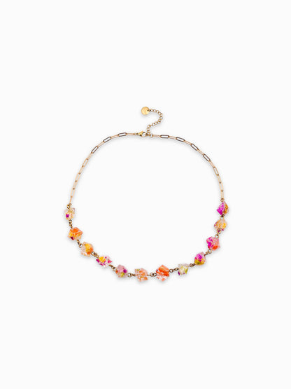 Fleur de Soleil Crystal Necklace