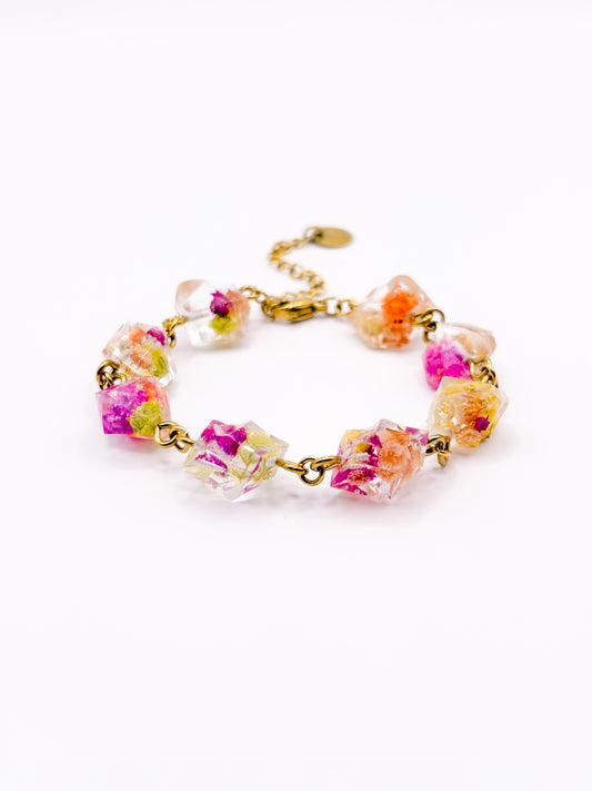 Fleur de Soleil Crystal Bracelet