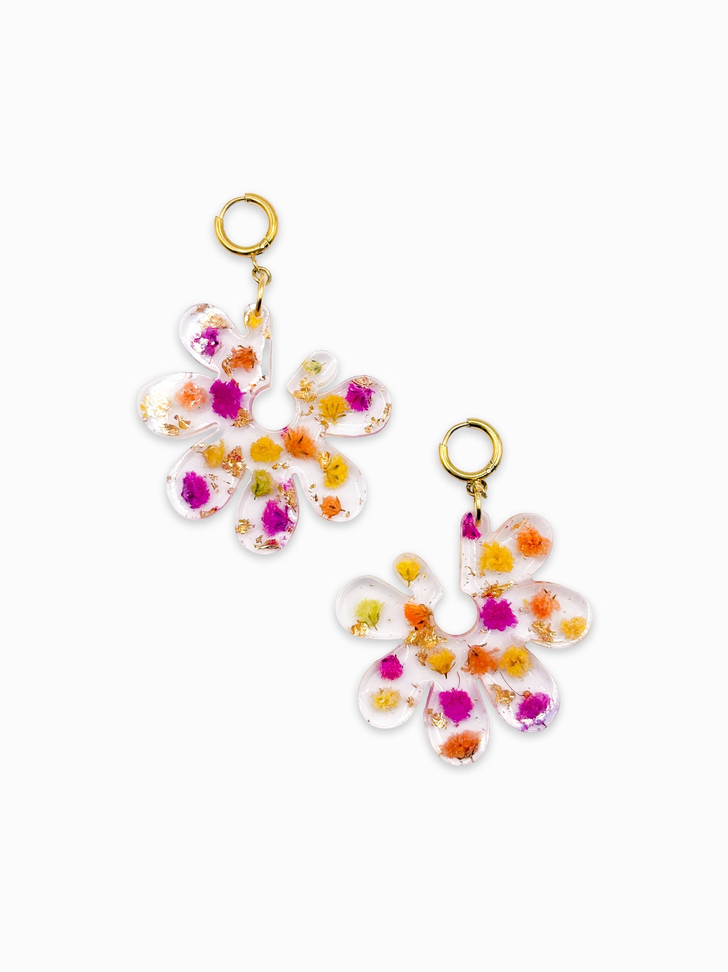 Fleur de Soleil Organic Fleur Earrings