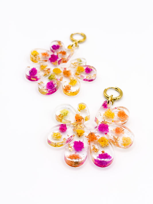 Fleur de Soleil Organic Fleur Earrings