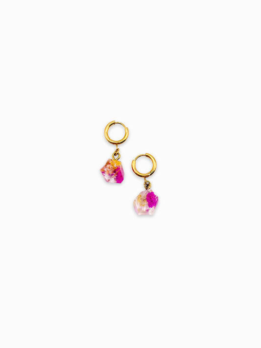 Fleur de Soleil Crystal Earrings