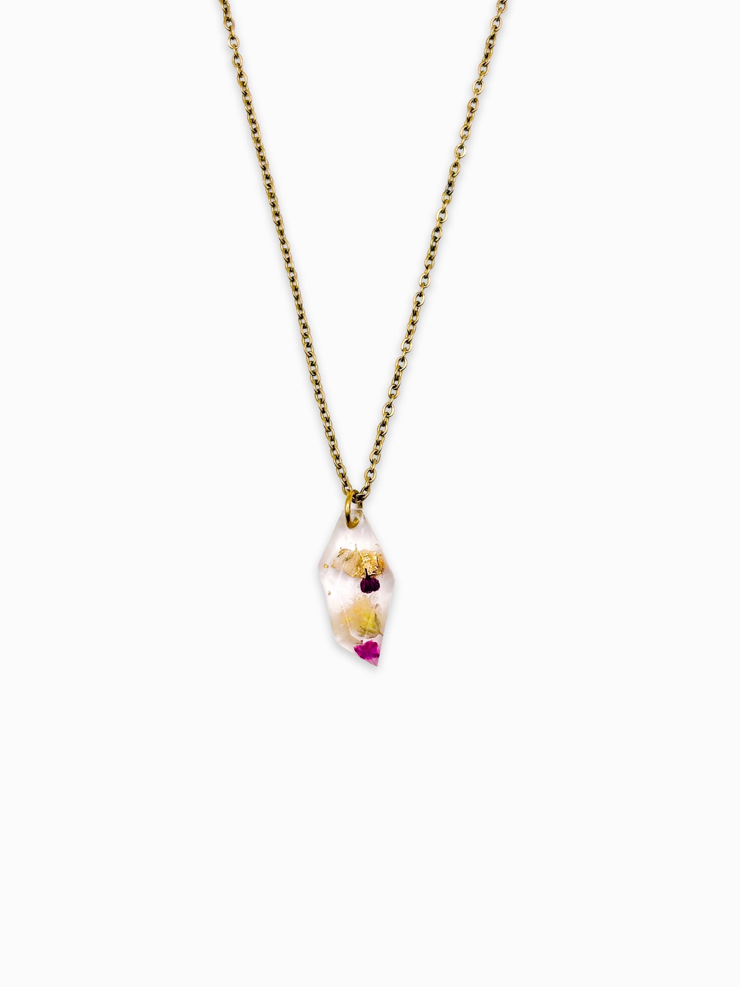 Fleur de Soleil Faceted Necklace