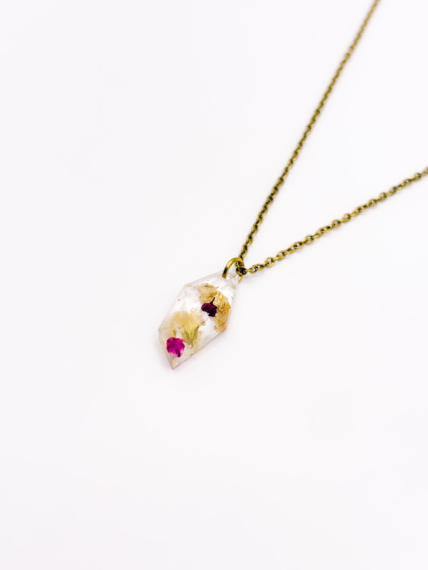 Fleur de Soleil Faceted Necklace