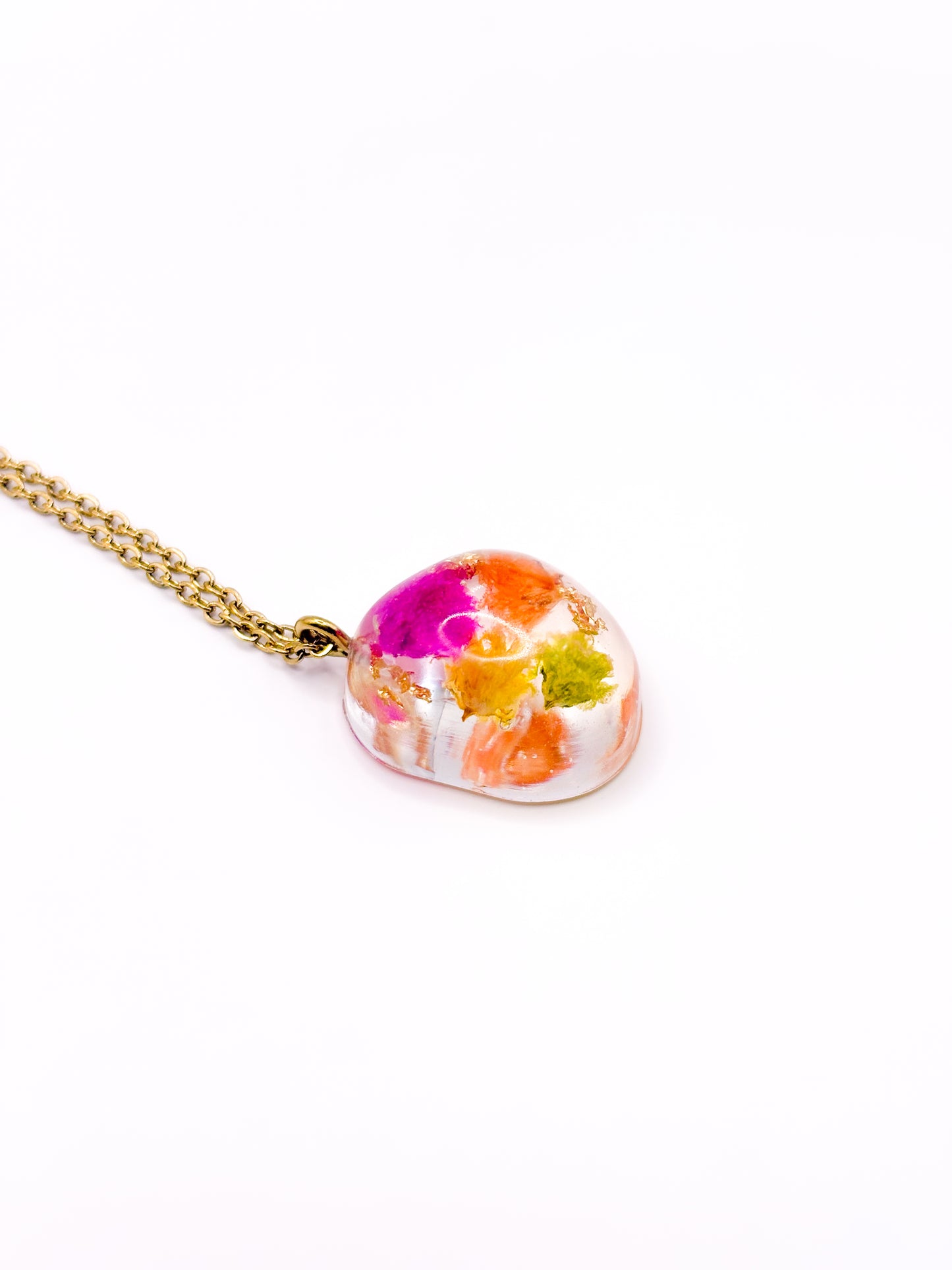 Fleur de Soleil Pebble Necklace