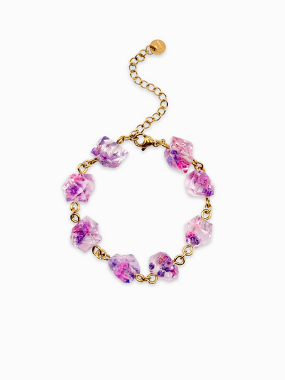 La Vie en Violet Crystal Bracelet
