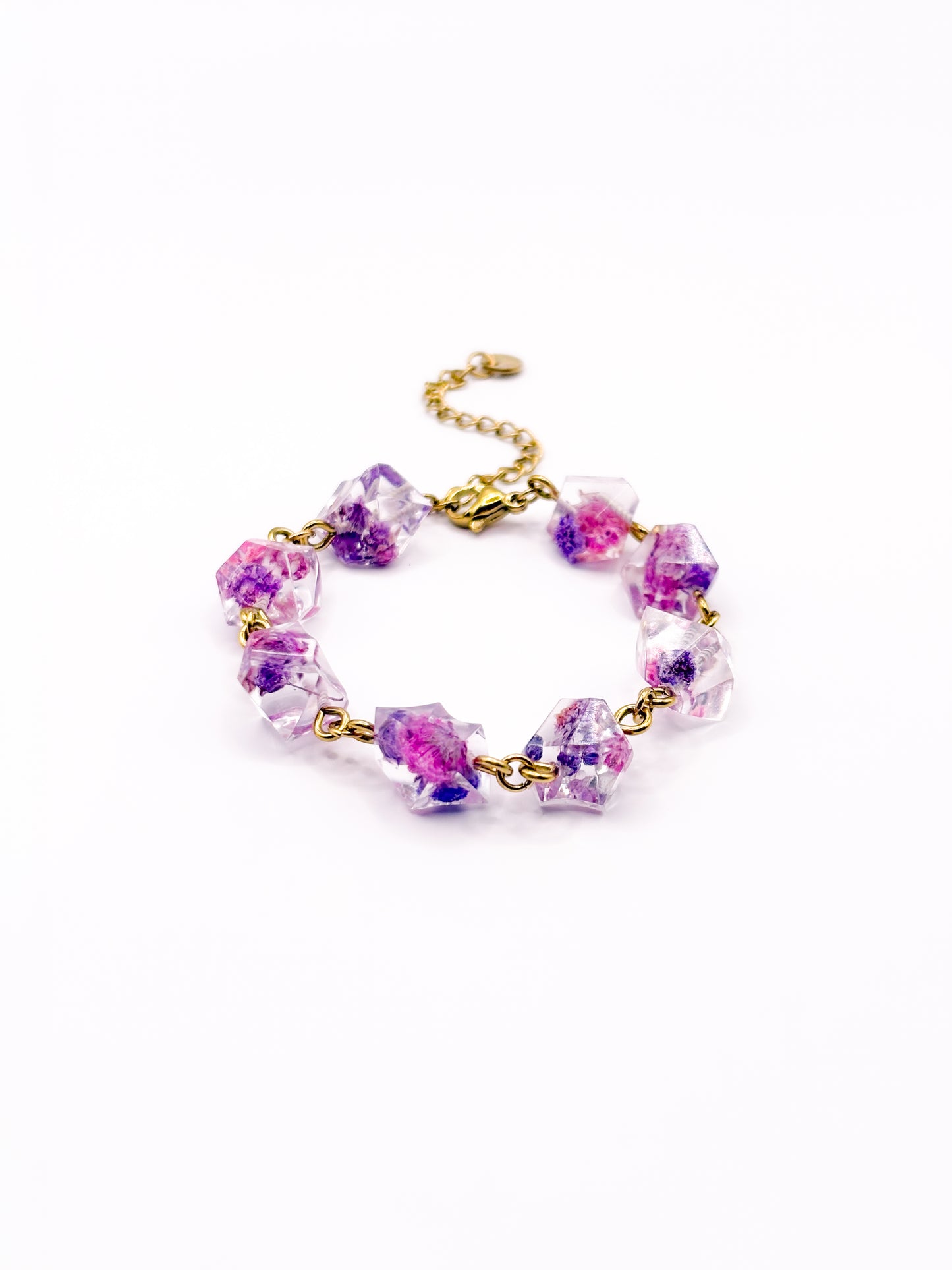 La Vie en Violet Crystal Bracelet