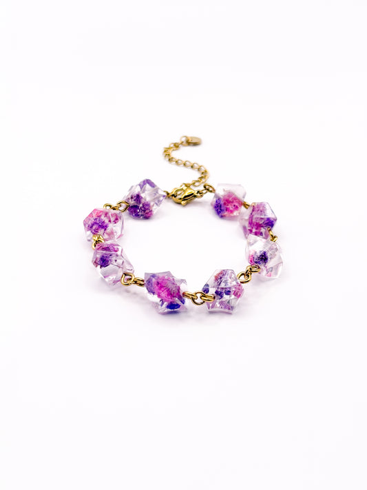 La Vie en Violet Crystal Bracelet