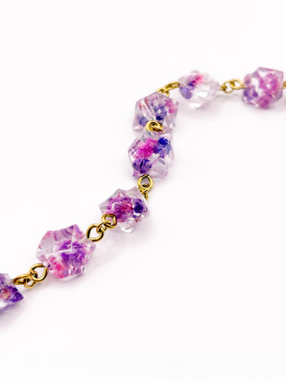 La Vie en Violet Crystal Bracelet