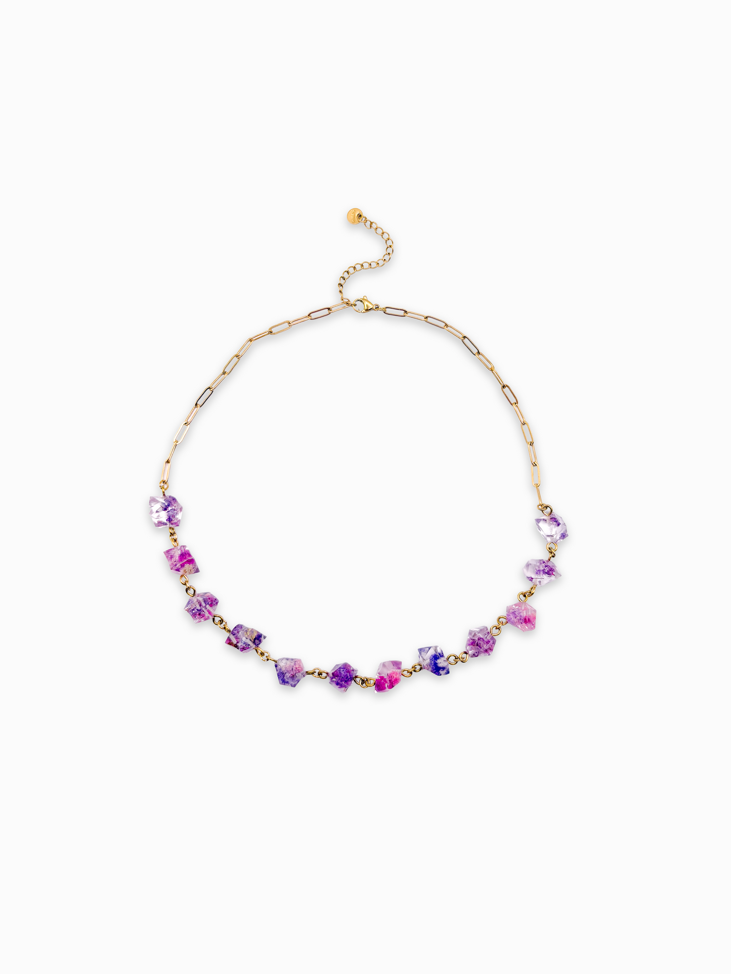 La Vie en Violet Crystal Necklace