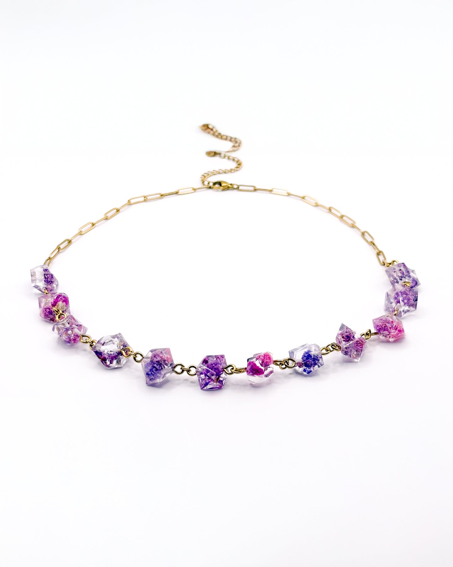 La Vie en Violet Crystal Necklace