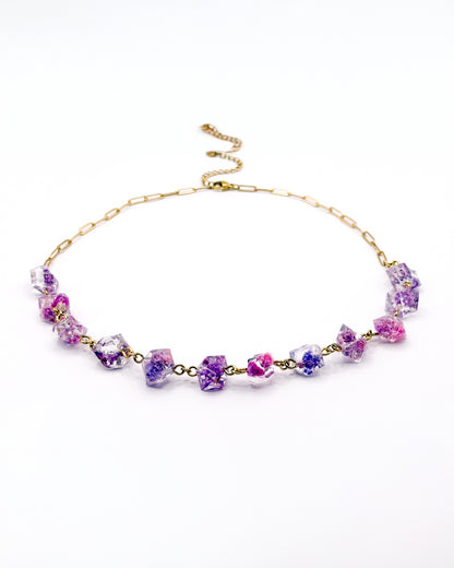 La Vie en Violet Crystal Necklace