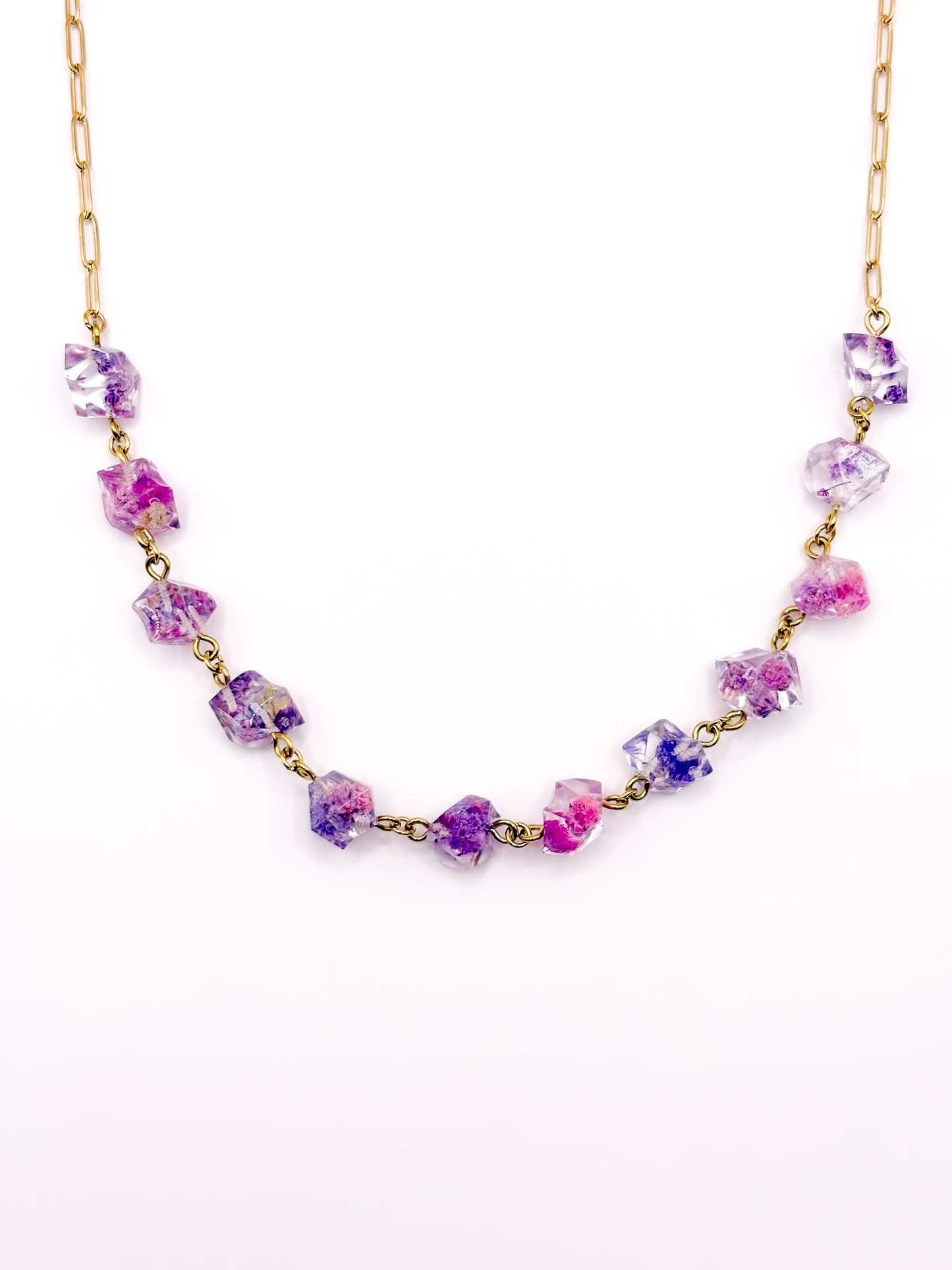 La Vie en Violet Crystal Necklace