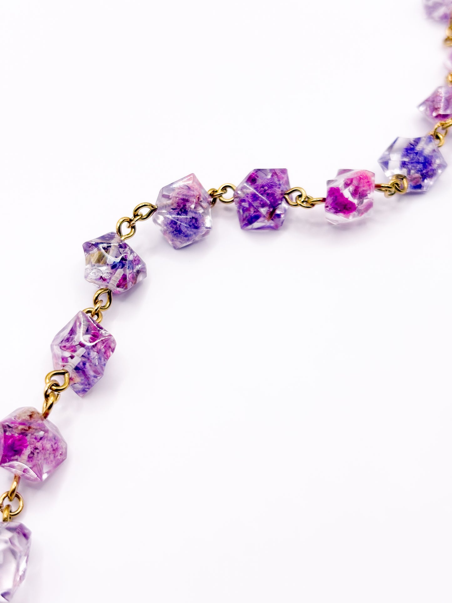 La Vie en Violet Crystal Necklace