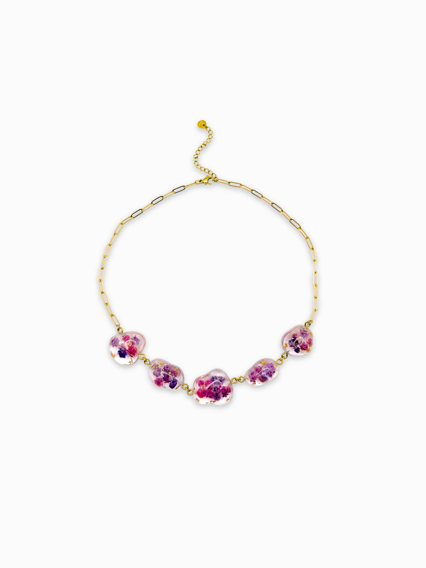 La Vie en Violet Pebble Necklace