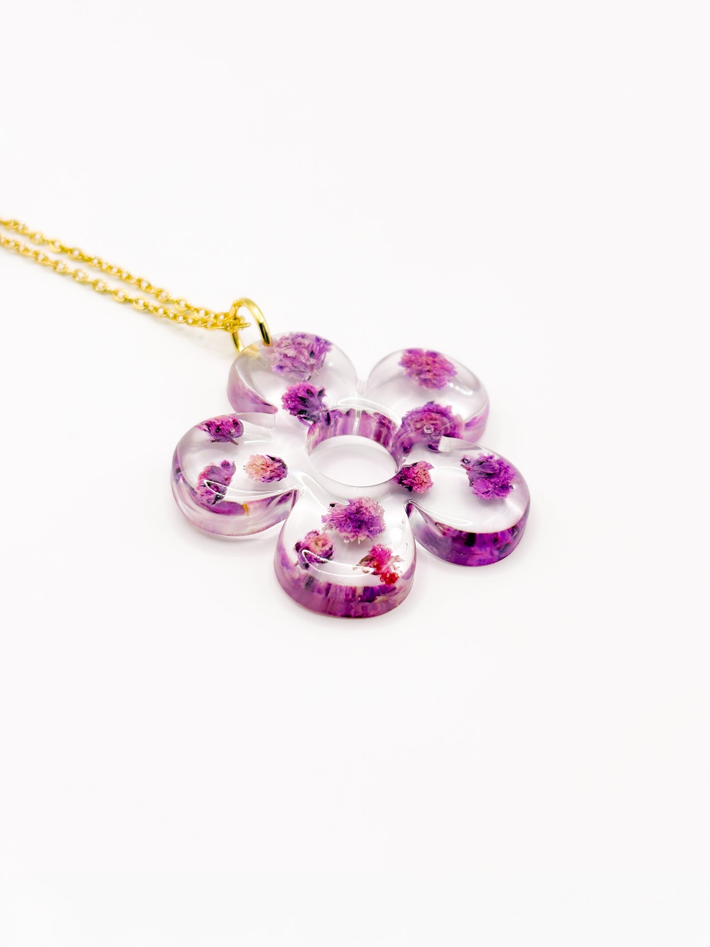La Vie en Violet Fleur Necklace