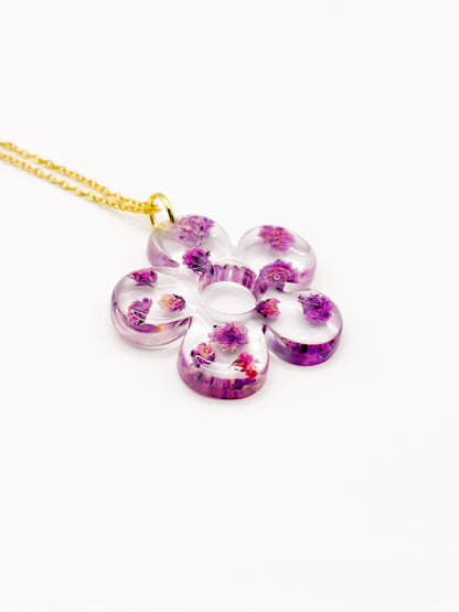 La Vie en Violet Fleur Necklace