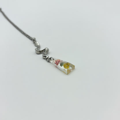 Jardin d'Été Tapered Liquid Drop Necklace