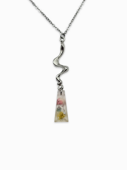 Jardin d'Été Tapered Liquid Drop Necklace