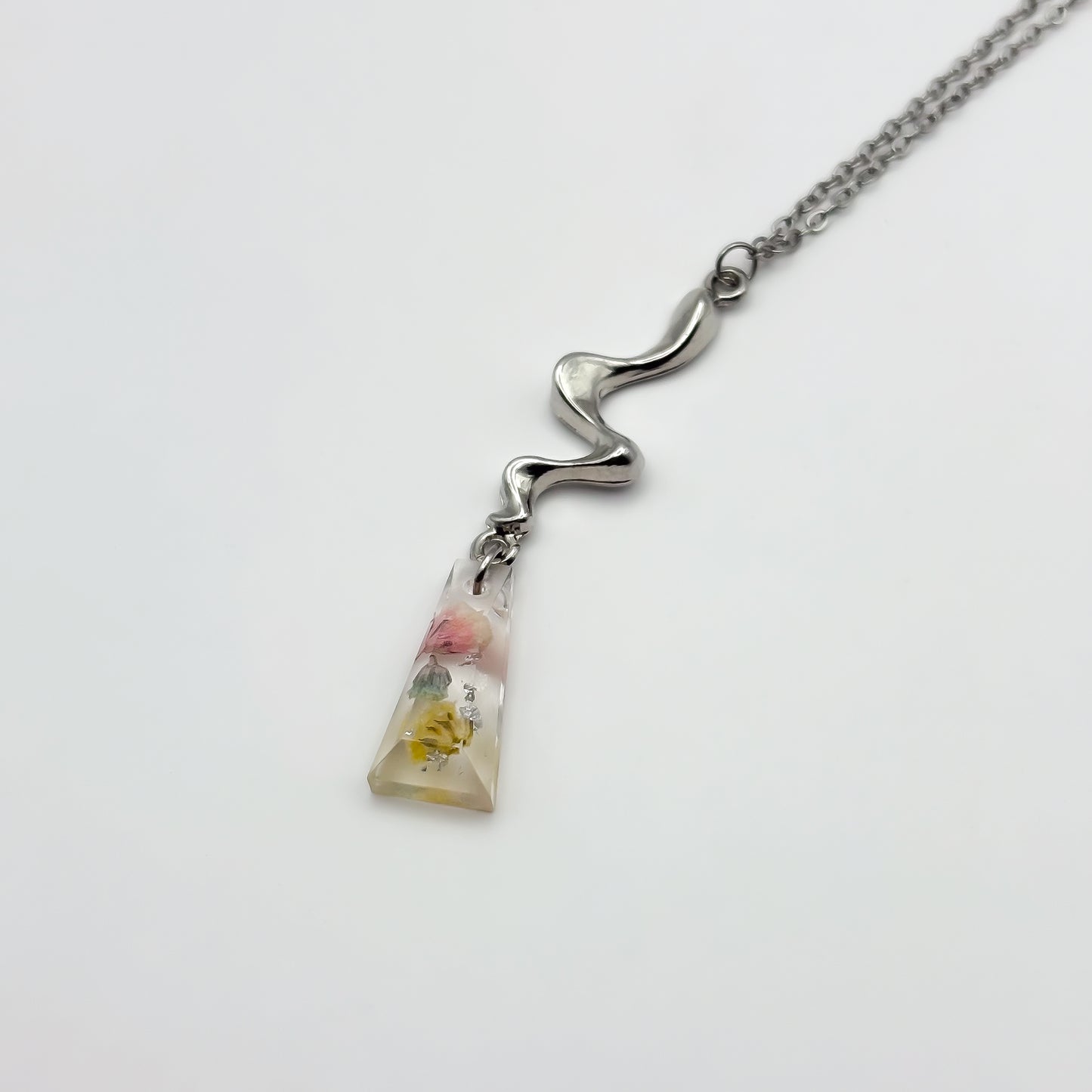 Jardin d'Été Tapered Liquid Drop Necklace