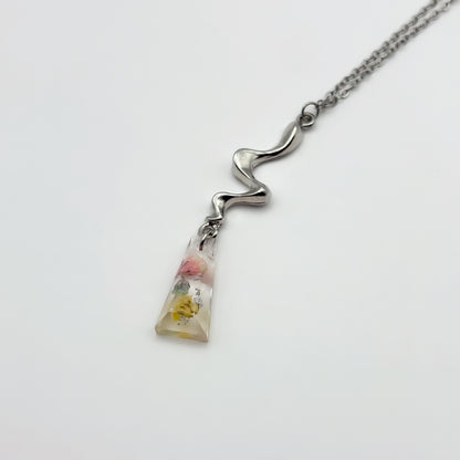 Jardin d'Été Tapered Liquid Drop Necklace