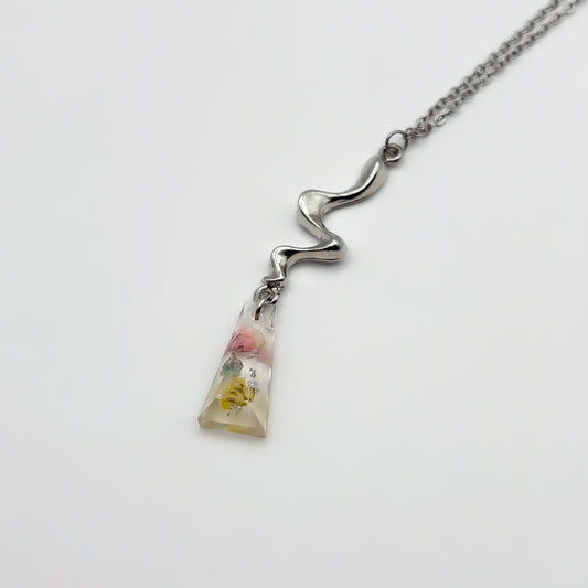 Jardin d'Été Tapered Liquid Drop Necklace
