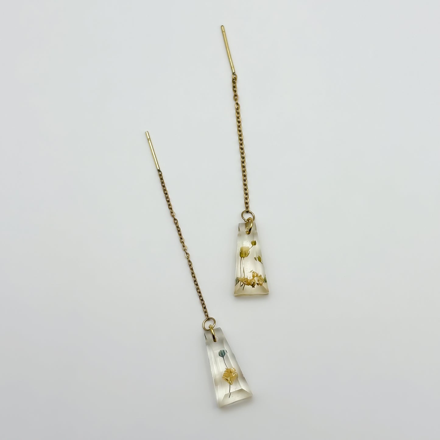 Jardin d'Été Tapered Mini Threader Earrings