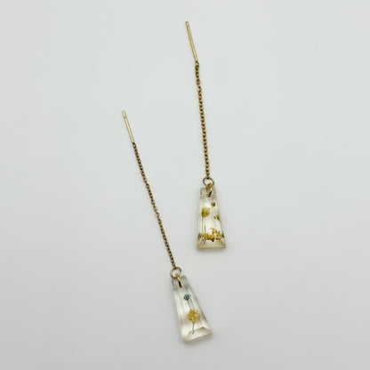 Jardin d'Été Tapered Mini Threader Earrings