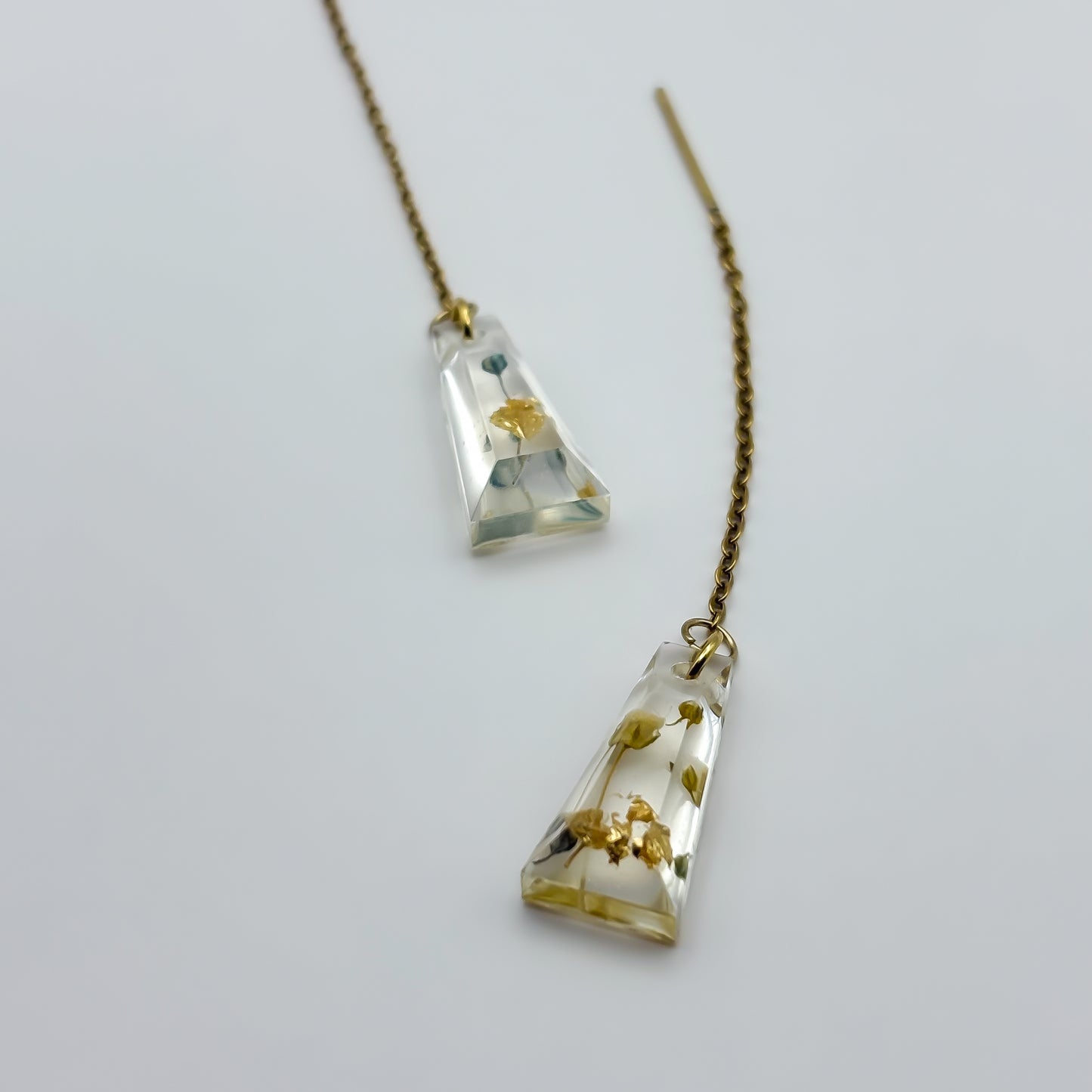 Jardin d'Été Tapered Mini Threader Earrings