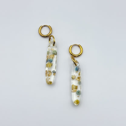 Jardin d'Été Oval Cascade Earrings
