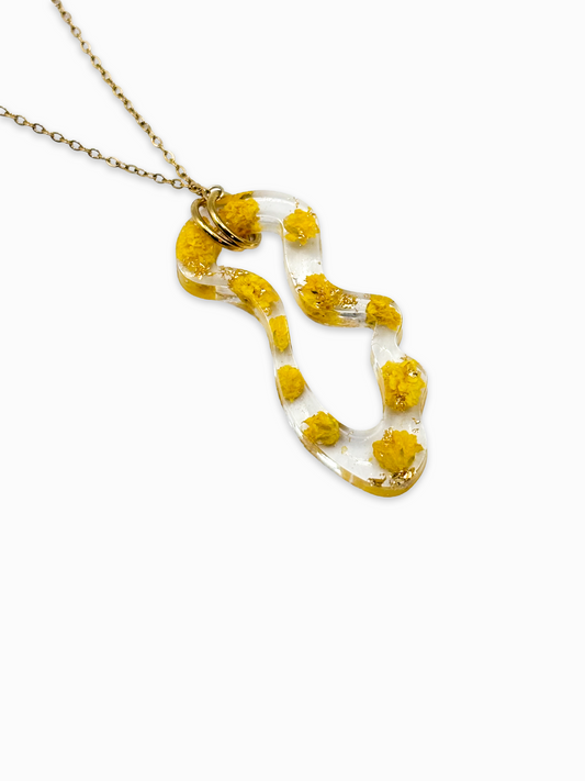Limoncello Romance Organic Necklace