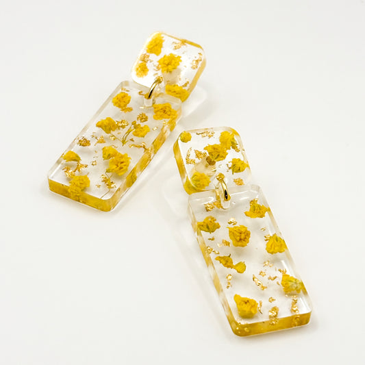 Limoncello Romance Statement Earrings