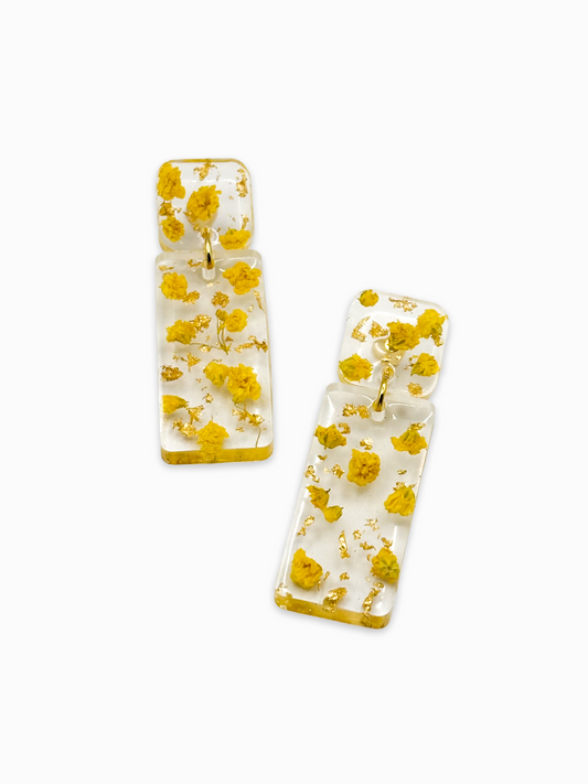 Limoncello Romance Statement Earrings