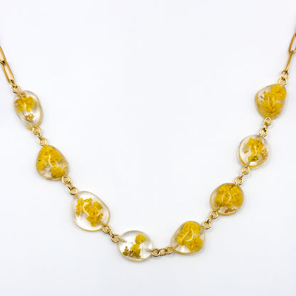 Limoncello Romance Small Pebble Ketting
