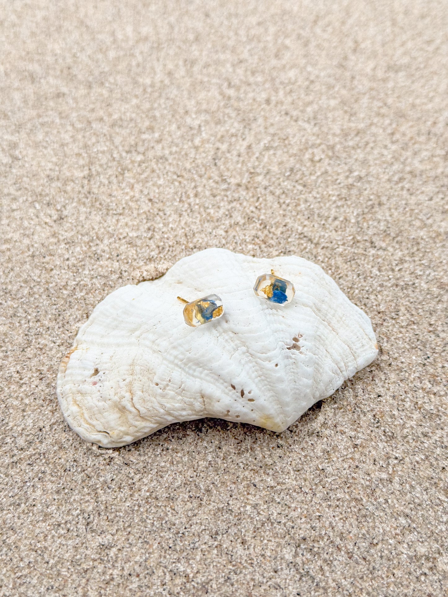 The Tide Emerald Cut Stud Oorbellen