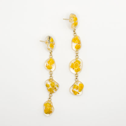 Limoncello Romance Small Pebble Drop Earrings