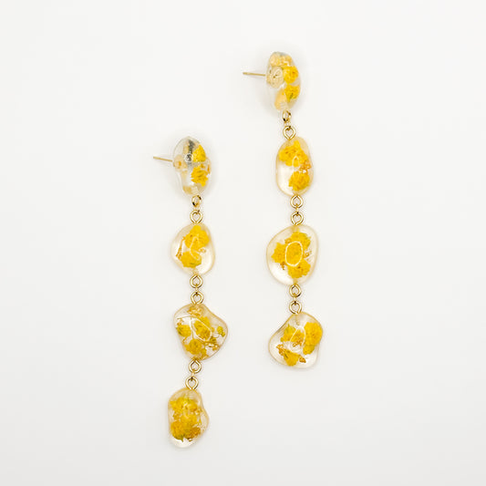 Limoncello Romance Small Pebble Drop Earrings