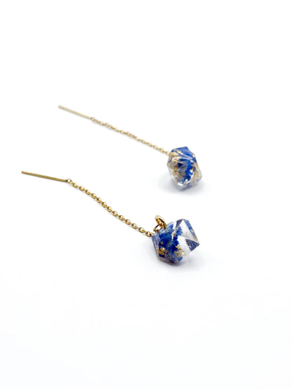 The Tide Crystal Mini Threader Earrings