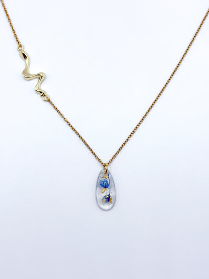 The Tide Liquid Teardrop Necklace
