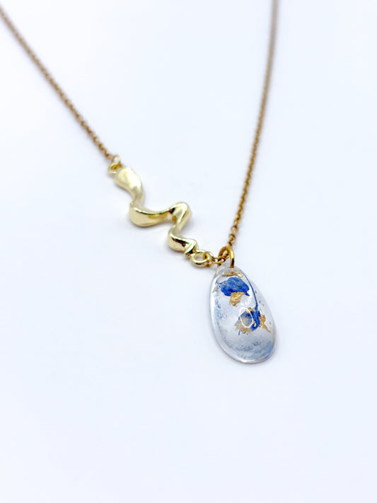 The Tide Liquid Teardrop Necklace