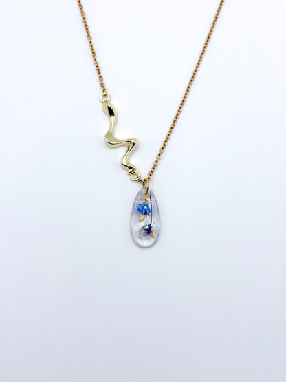 The Tide Liquid Teardrop Necklace