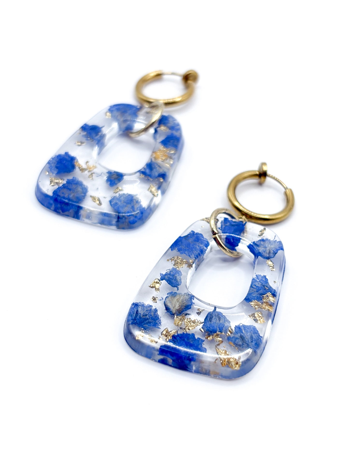 The Tide Square Hoop Oorbellen