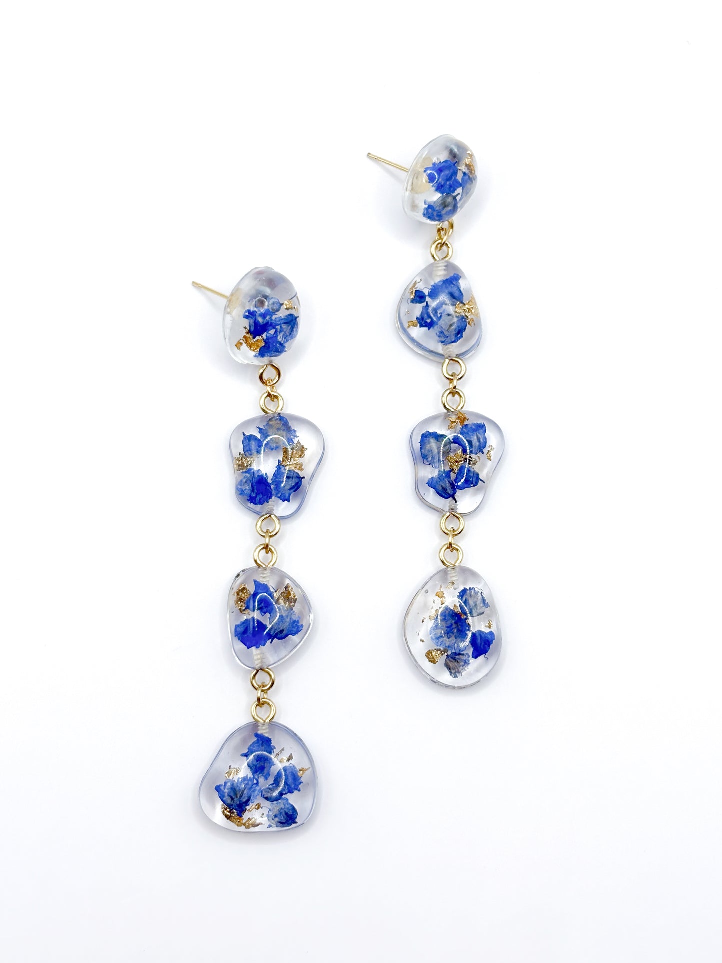 The Tide Small Pebble 4-Drop Earrings