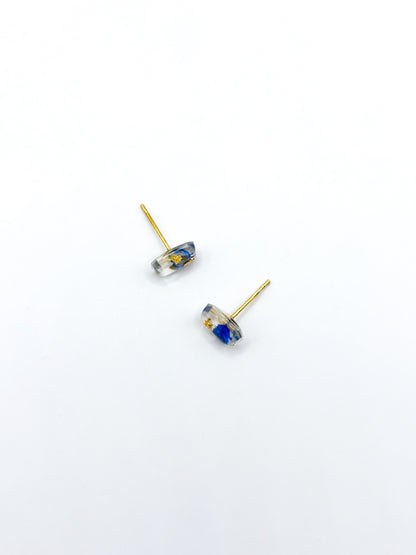 The Tide Emerald Cut Stud Earrings