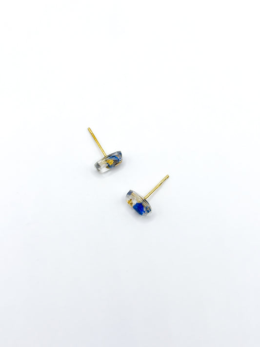 The Tide Emerald Cut Stud Earrings