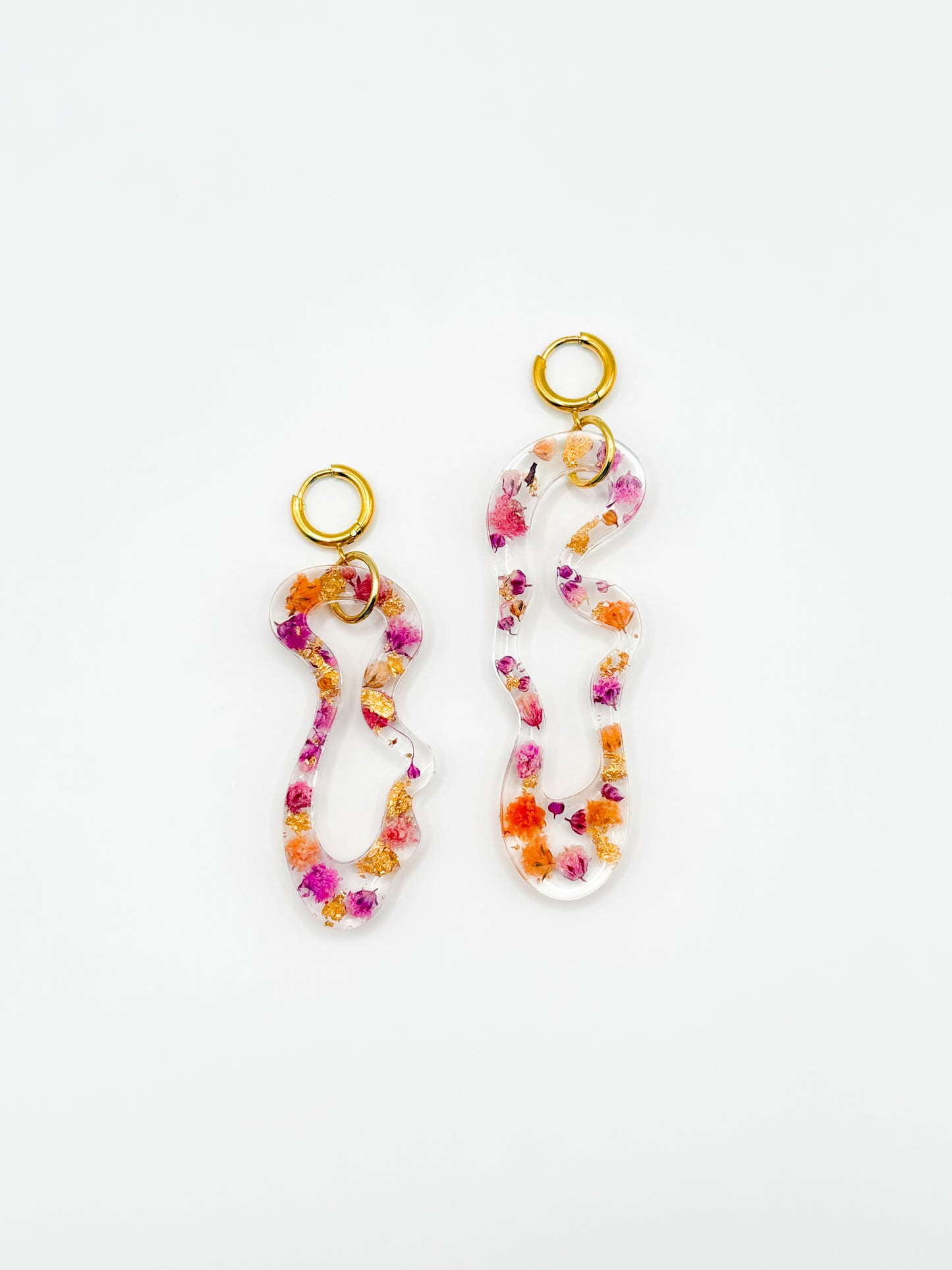 The Blossom Chapter Asymmetric Organic Earrings